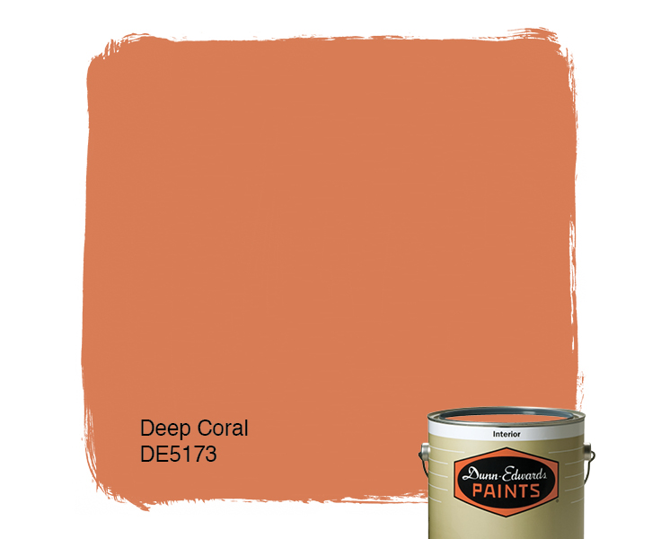 deep coral de5173 dunn edwards paints