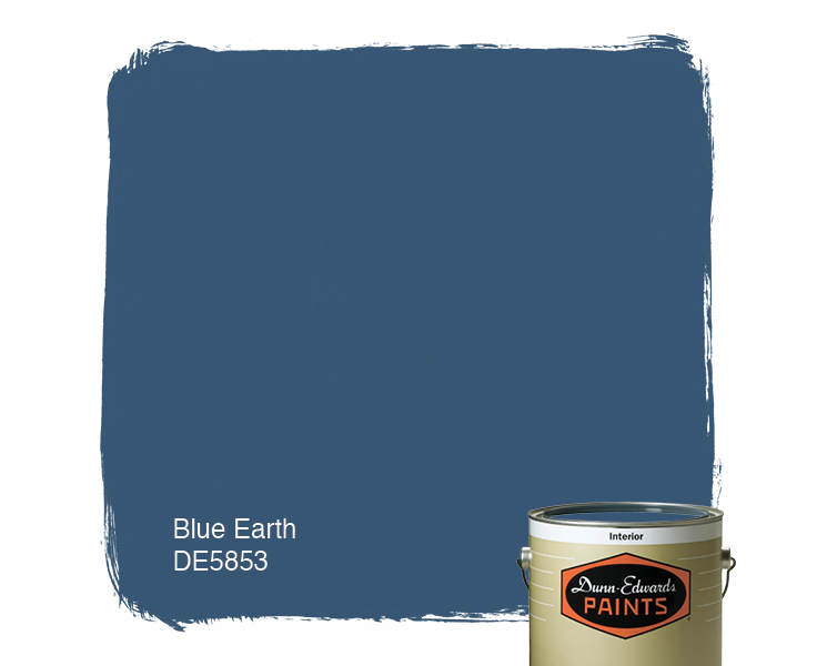 Blue Earth DE5853 Paint Color 375673 DunnEdwards Paints