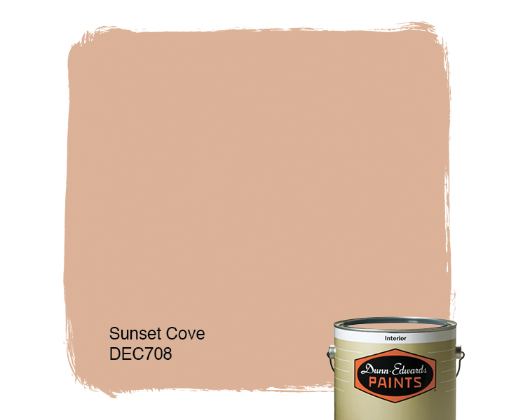 Sunset Cove Dec708 Paint Color Dunn Edwards Paints
