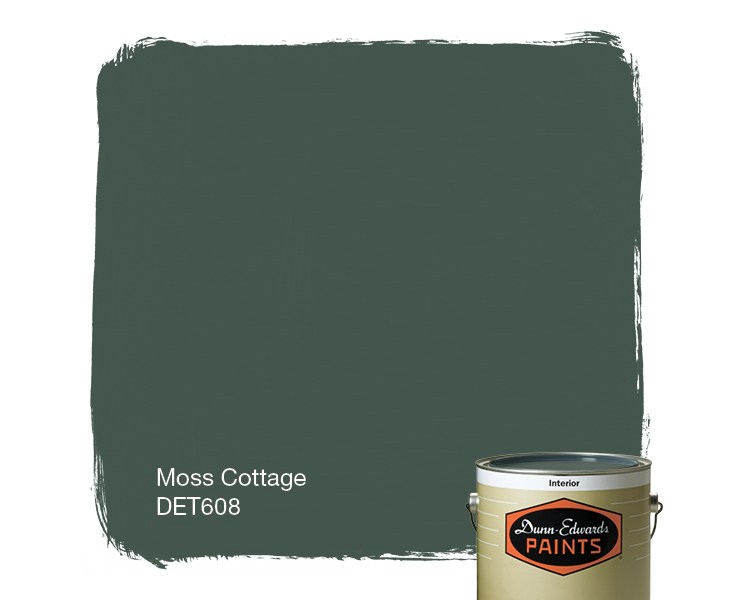 Moss Cottage Det608 Paint Color Dunn Edwards Paints