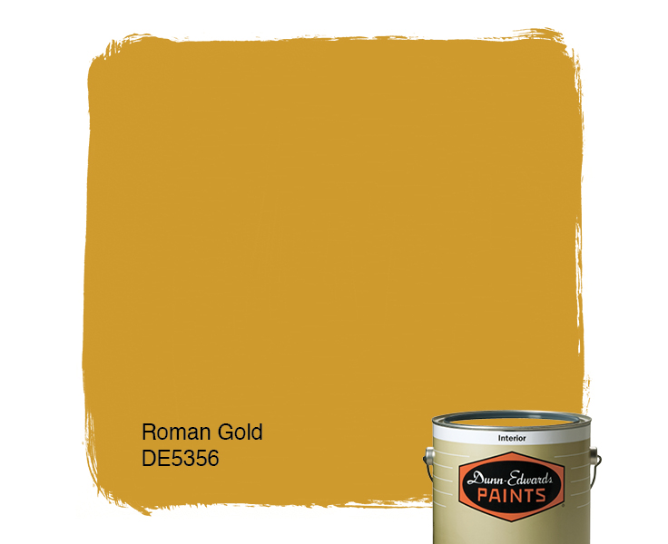 Gold Paint Colors >> Roman Gold De5356 Paint Color Dunn Edwards Paints Gold Paint Colors >> Roman Gold De5356 Paint Color Dunn Edwards Paints