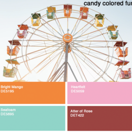 Small candy colors
